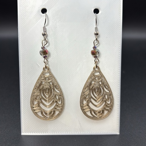 Teardrop Earrings - Picture 4 of 6
